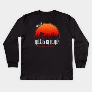 Visit Hell's Kitchen Kids Long Sleeve T-Shirt